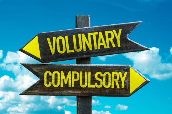 Differences between compulsory and voluntary liquidation
